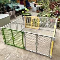 Toddleroo 8 Panel Supergate Baby Play Pen, Baby Gate