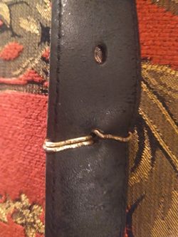 Olde Valentino Belt, Repaired