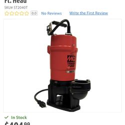 Submergible Water Pump