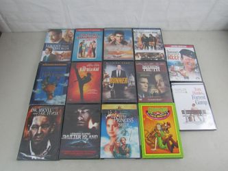 14 DVD Movies Family Comedy Drama Suspense-Action-Movies G/PG13/R NEW