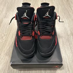 Jordan 4 Retro Red Thunder 