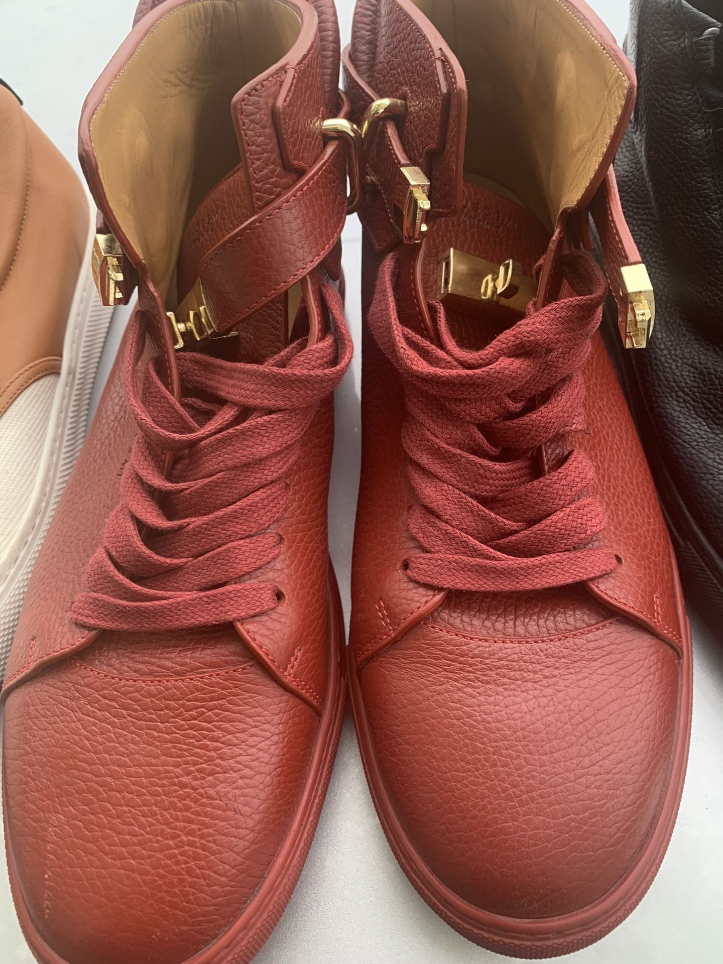 Red Buscemi Shoes