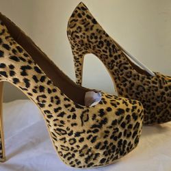 Cheetah print Heels