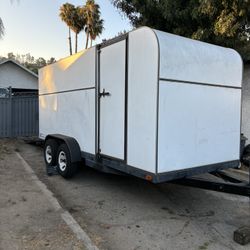 16x73x75 Aztex Enclosed Trailer