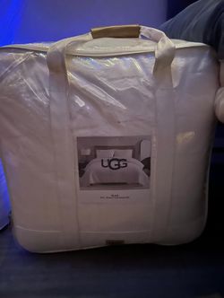 White Ugg Comforter Set