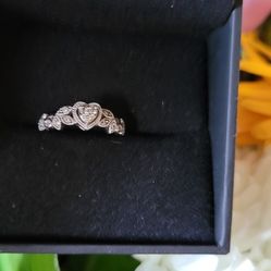 Promise Ring 4rm ZALES!! 10K WHITE GOLD