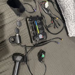 Eskute RTX Complete OEM 72V Electrical Kit – Hobbywing MC4K Controller, Display, Harness, Throttle & Switches