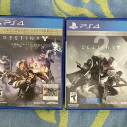 PS4: Destiny Taken King Legendary Edition and Destiny 2