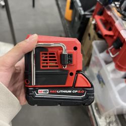 Milwaukee M18 Redline Battery And Toploader Inverter. 