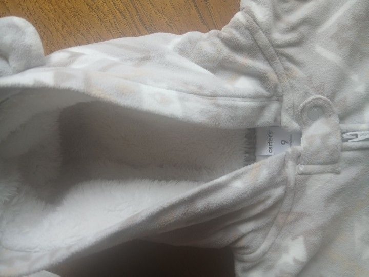 Cozy Onesie- Baby Boy 9 Months!