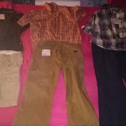 Men's Clothes Lot .4 Matching Outfits Waist Size 33 X 32 all For One Price 