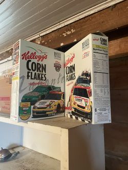 Race Car Cereal Boxes