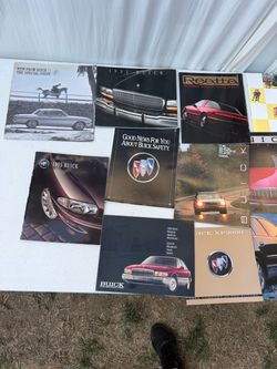 Buick dealerships brochure collectible 1960’s to 2000
