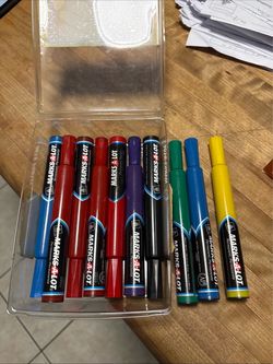 10 pack markalot permanent markers