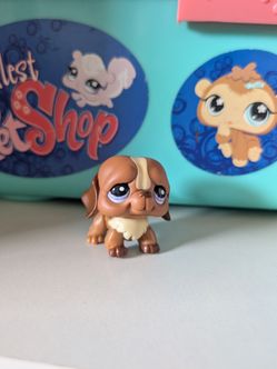 Littlest Pet Shop Saint Bernard Dog