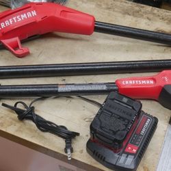 CRAFSTMAN CMCCSP20 CHAIN SAW POLE SAW WITH BATTERY AND CHARGER 889627-1