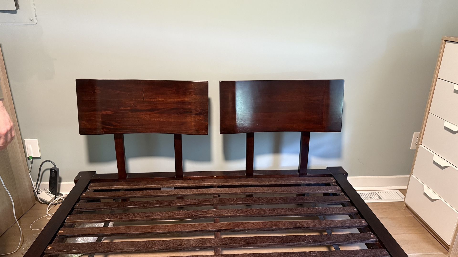 Solid Wood Queen Bed Frame