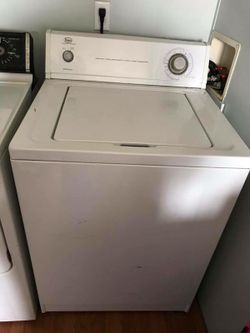 Washer and dryer