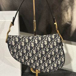  Christian Dior SADDLE BAG WITH STRAP 