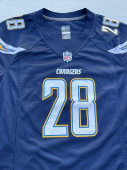 NWT Nike Womens Chargers Jersey 28 Gordon Medium 