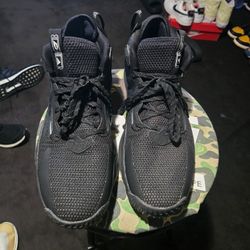 Adidas Dame 8 'Admit One - Core Black Size 12 Men's Great Condition 
