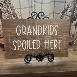 Grandkids spoiled here