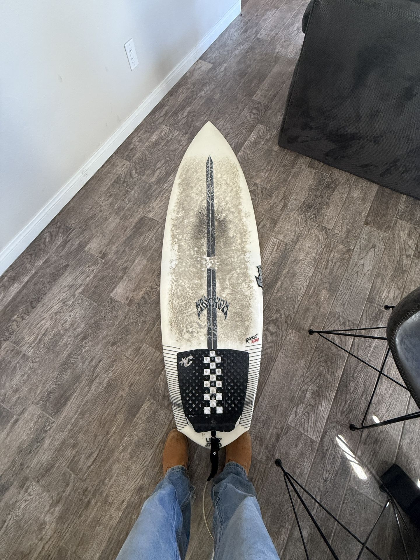 6’8” Lost Surfboard (remade)