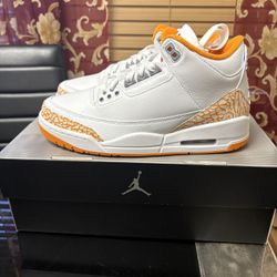 Jordan 3 Citrus Orange Sz 8.5w/7m