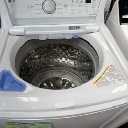 5.5 cu. ft. SMART Top Load Washer in Alpine White with Impeller, Easy Unload and TurboWash3D Technology