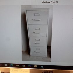 lot of 4 FILEX FILING CABINETS, 4 Drawer verticals