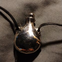 Bohemian Silver Potion Necklace 