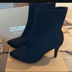 Womens Ankle Black Booties
