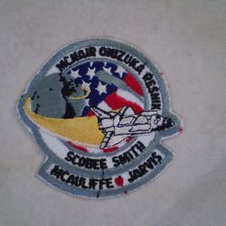 1986 Challenger Space Shuttle Crew Three Inch Patch
