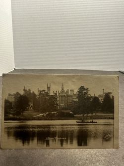 Antique Alton Towers Staffordshire RPPC McCann Uttoxeter Postcard 