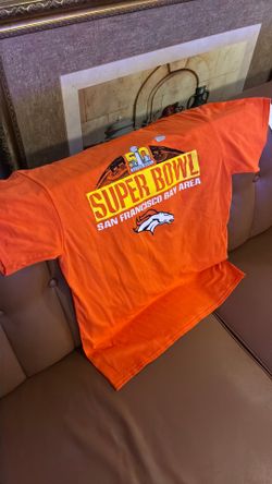 Vintage Denver Broncos T-Shirt SB 50 Large