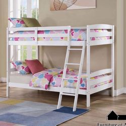 Bunk Bed Twin And Twin Not Including Mattress