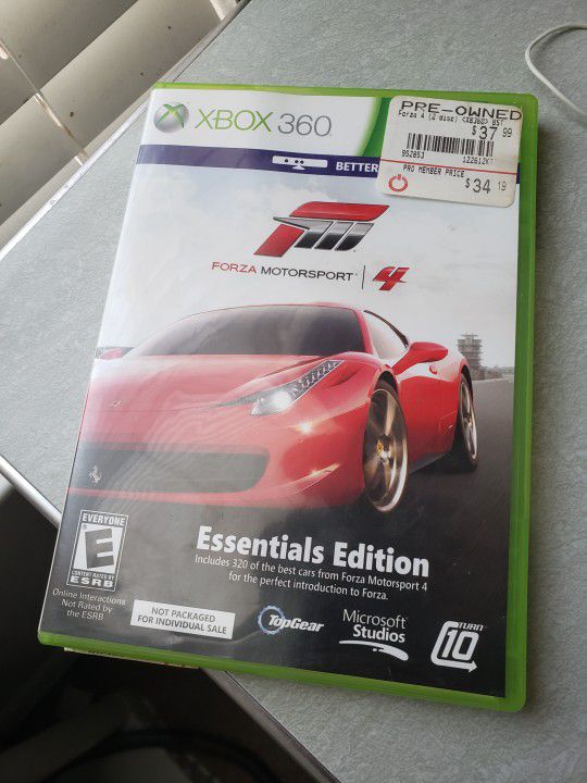 Forza Motorsport 4: Essentials Edition - Xbox 360 
