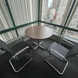 Office Round Table And Chair