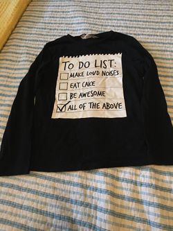 Boys long sleeve shirt 7/8