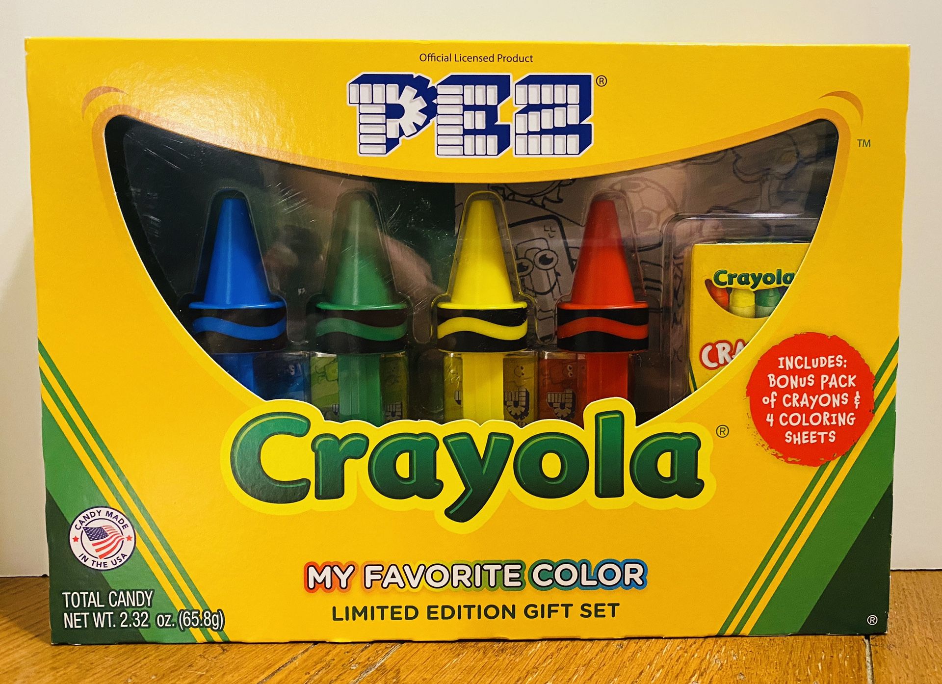 PEZ Crayola My Favorite Color Limited Edition Gift Set