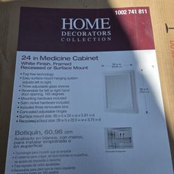 Medicine Cabinet 24 in.