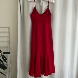 Banana Republic Red Dress Size 00