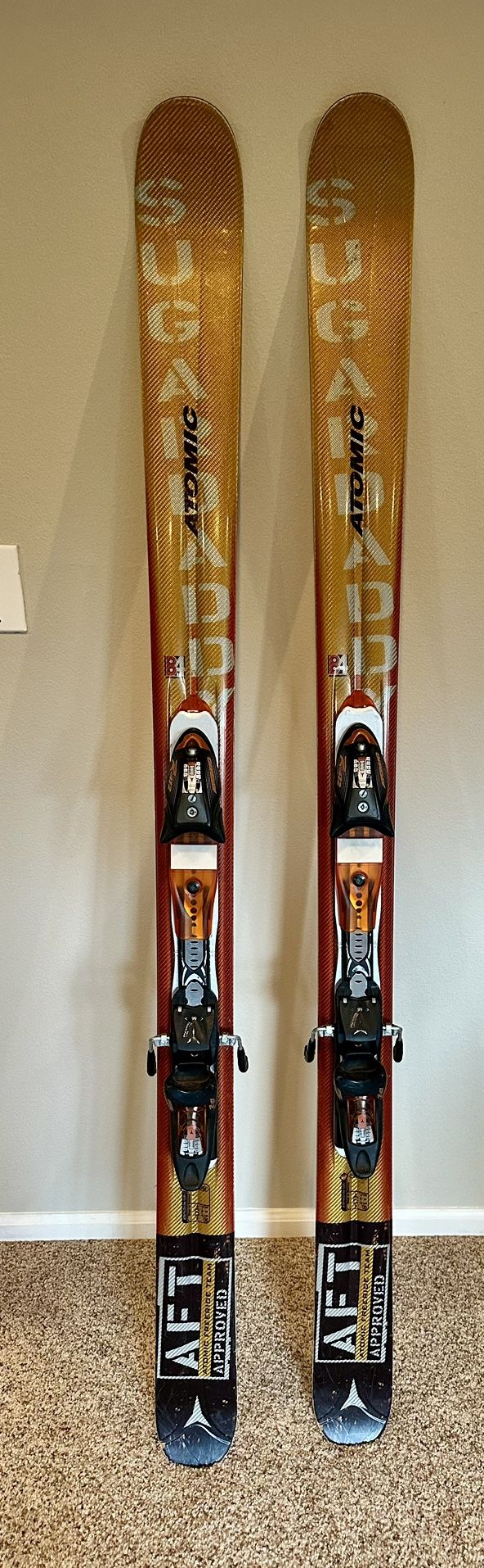 Atomic Sugar Daddy 173 Skis with Bindings