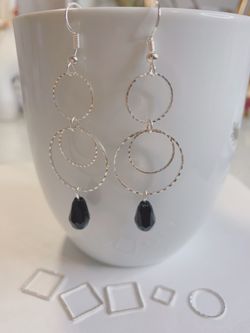 Triple Hoop Earrings