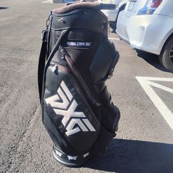 Golf Bag! Golf Clubs! PXG Cart Bag!