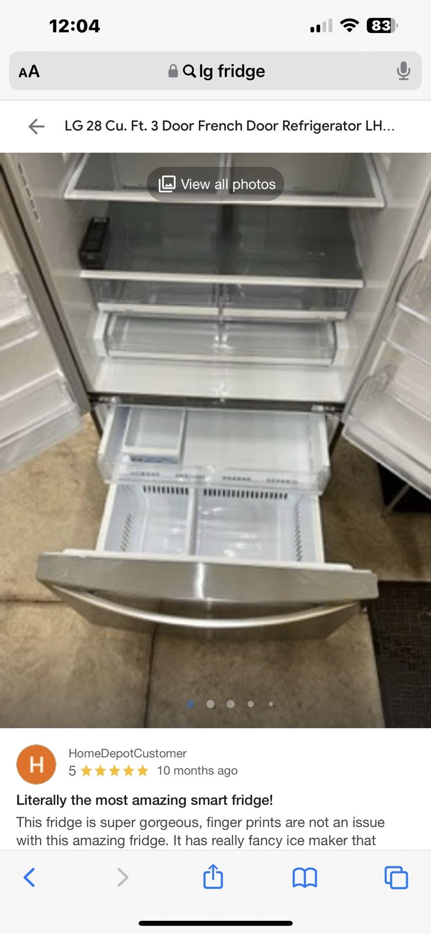 Used Refrigerator