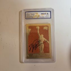 1997 MICHEAL JORDAN 23 KT GOLD 