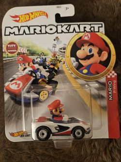 Mariokart Mario Hot Wheels 