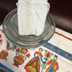 Clear Glass Mixing Bowls