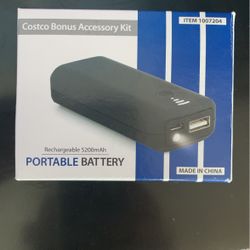 5200mAh Compact Portable Charger (External Battery Pack) with Built in Flashlight for iPhone X, 8, 8 Plus, 7, 7 Plus, 6, 6 Plus, Samsung S9, S8 and M